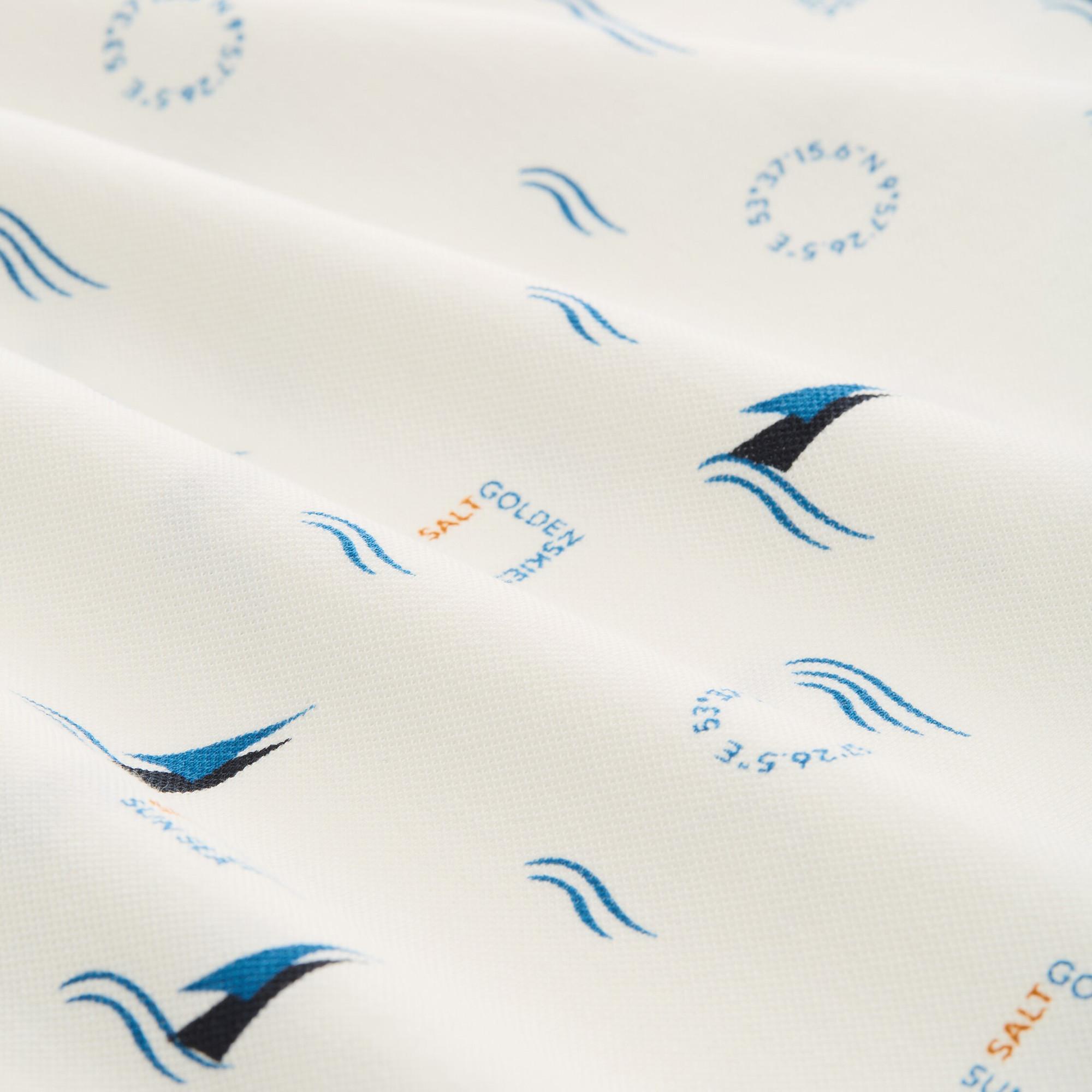 TOM TAILOR Polo Shirt Maritimes Muster Regular Fit  