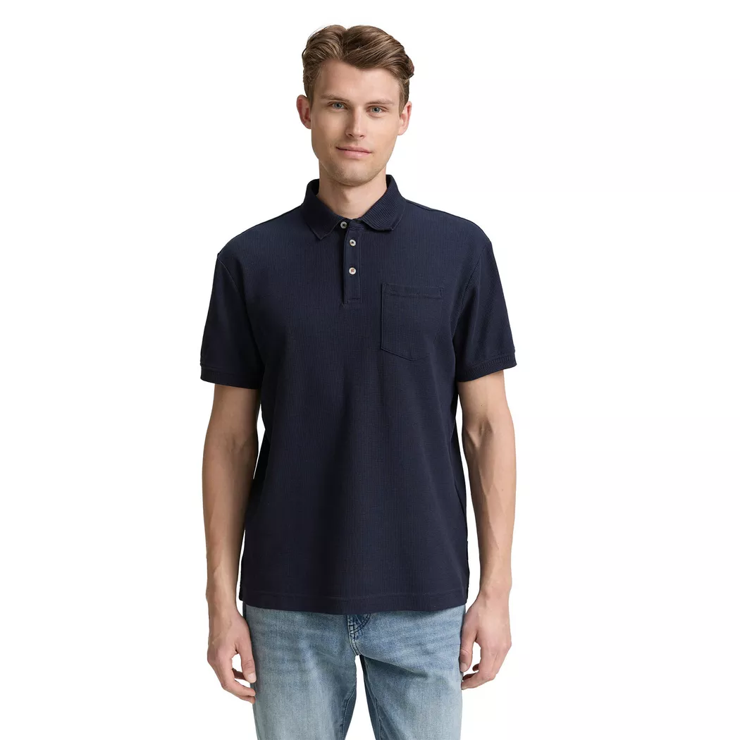 Tom Tailor - Polo Shirt, für Herren, Himmelblau, Größe S