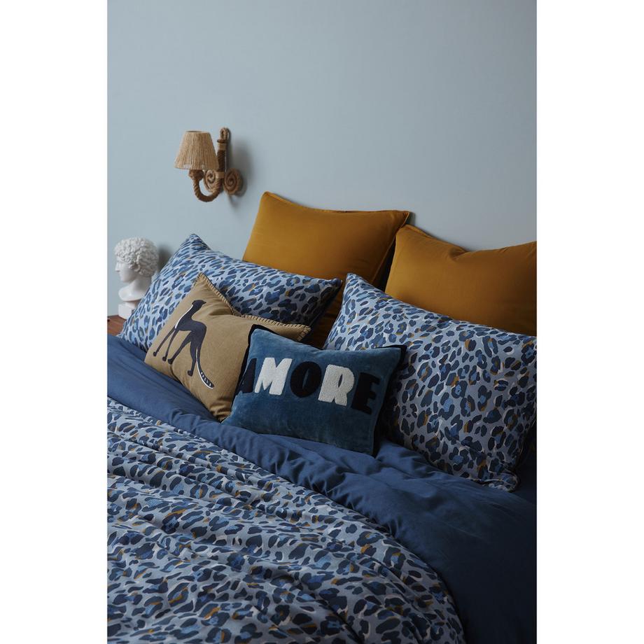 Olivier Desforges Vittorio Amore Taie d'oreiller Imprimé Léopard  