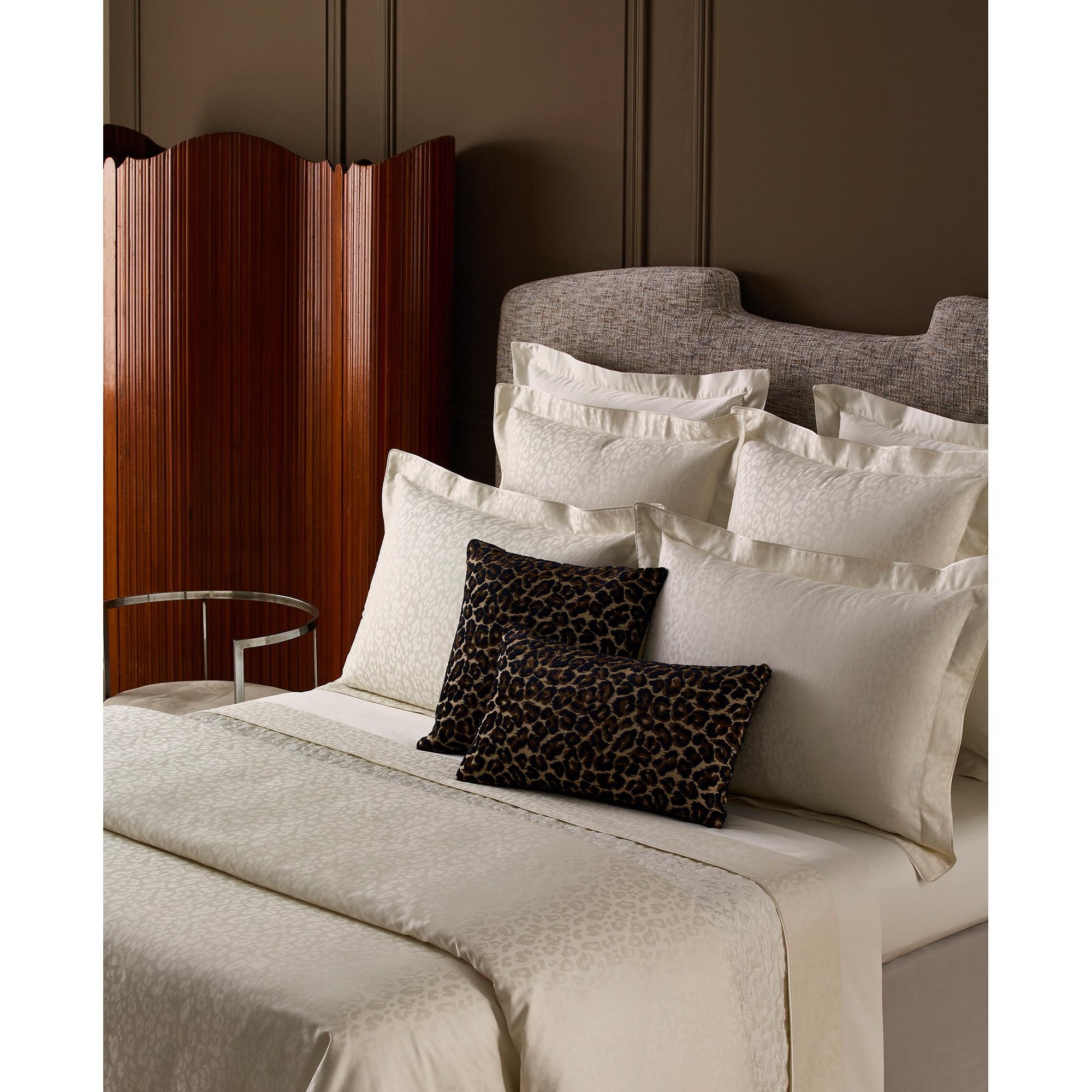 Yves Delorme Housse de couette Leopard  