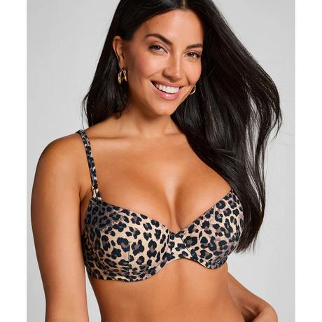 Hunkemöller Animalia Leopard Print Bikini-Oberteil  