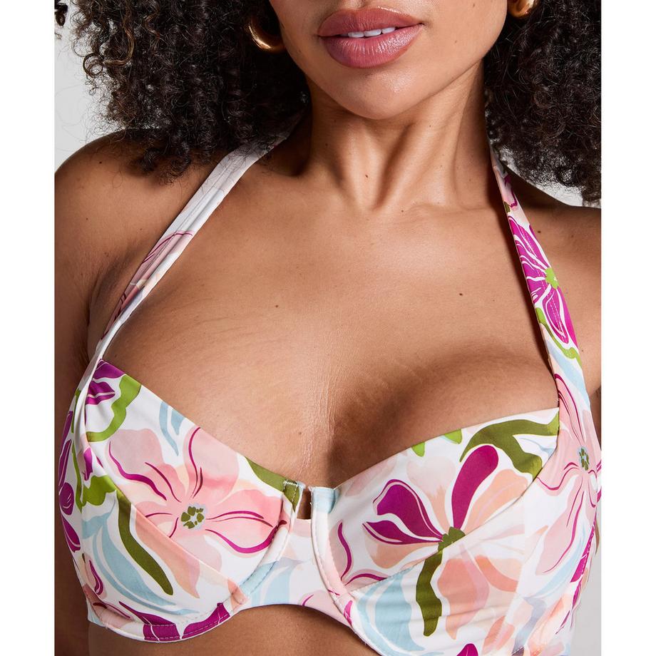 Hunkemöller Ayanna Top Bikini con Ferretto Stampa Floreale  