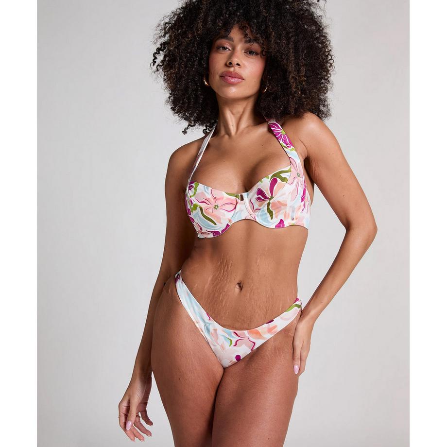 Hunkemöller Ayanna Top Bikini con Ferretto Stampa Floreale  