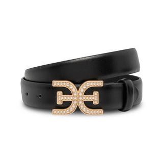 Manor Woman Cintura in similpelle con fibbia decorata  