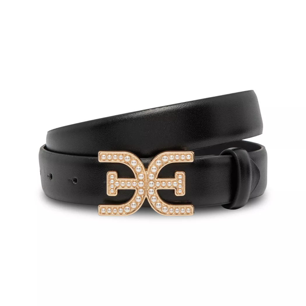 Manor Woman Faux Leather Belt Black 75