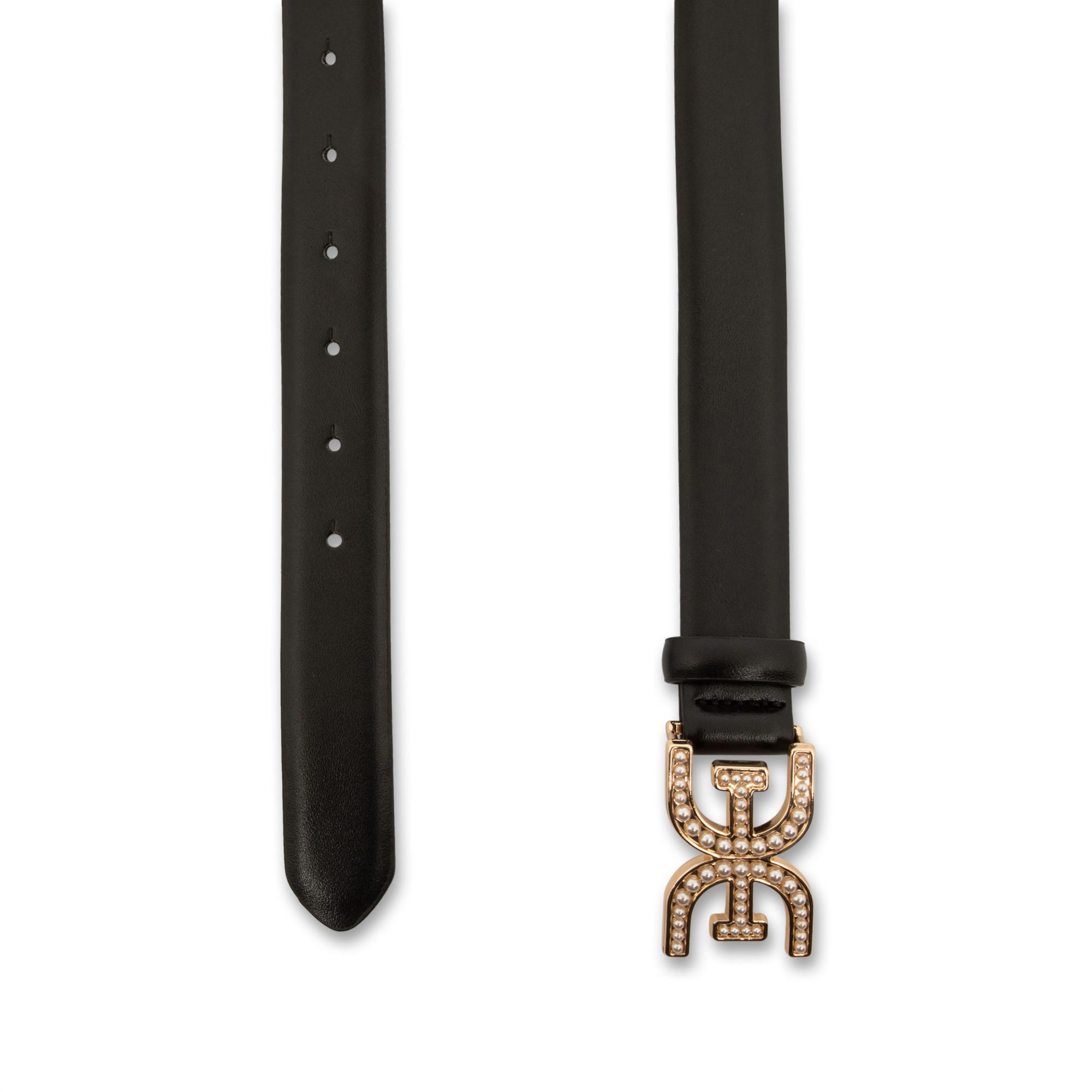 Manor Woman Cintura in similpelle con fibbia decorata  