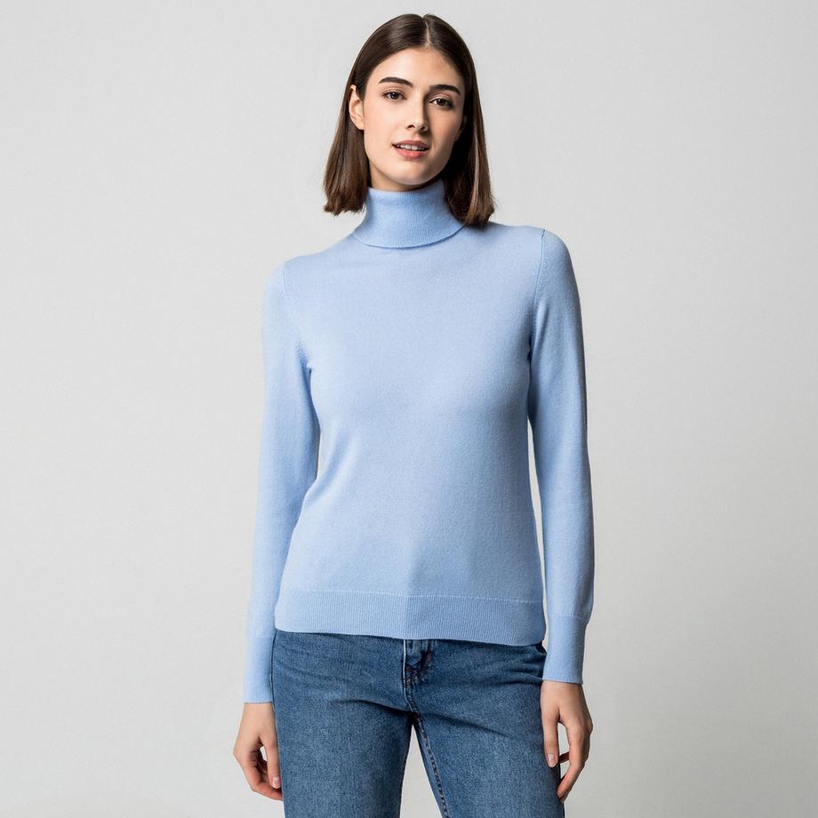 Manor Woman Cashmere Rollkragenpullover  
