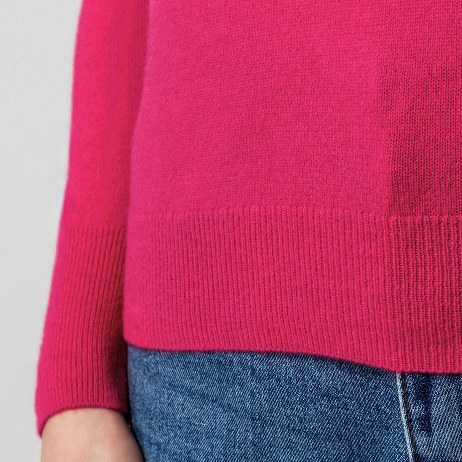 Manor Woman Pull col roulé en cachemire  