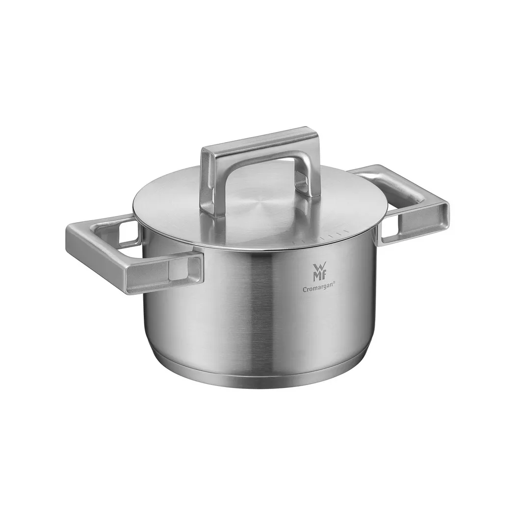 WMF Bratentopf mit Deckel ULTIMATE COOL 16cm Cromargan silber baby