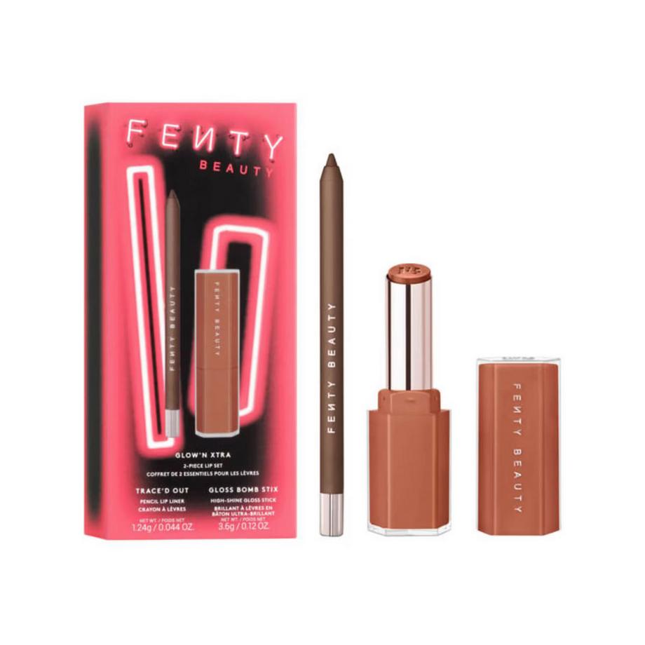 Glow’N Xtra - Matita labbra Trace’d Out e Gloss Bomb Stix