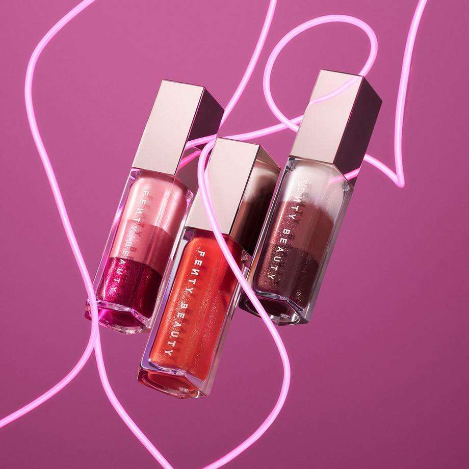 Fenty Beauty By Rihanna  Glossy Posse VIII - Coffret de 3 Gloss à Lèvres 