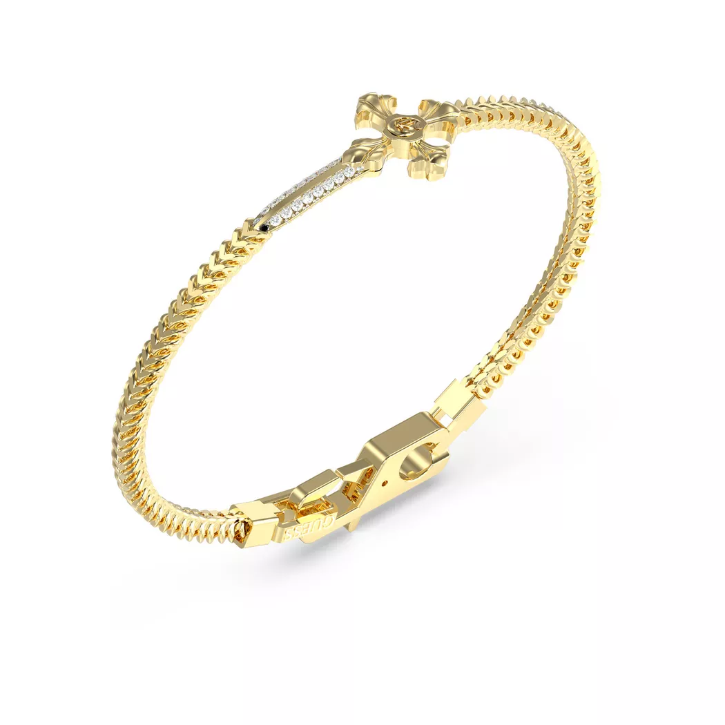 Guess - Armband, Rebel Knight, 19cm, Gold