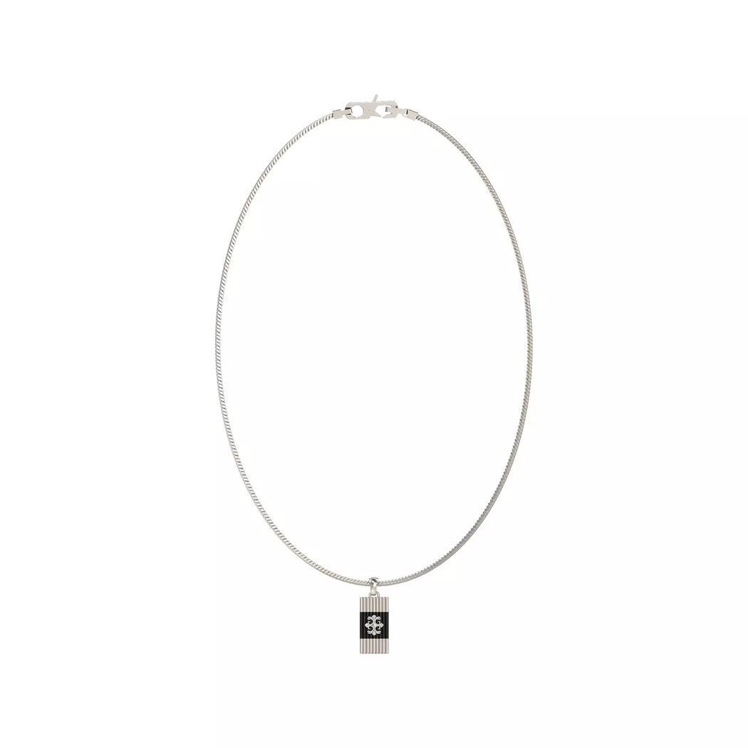 Guess - Halskette mit Anhänger, Rebel Moon, 66cm, Silber