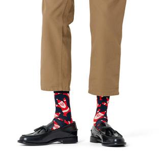 Happy Socks Calze motivo Babbo Natale  