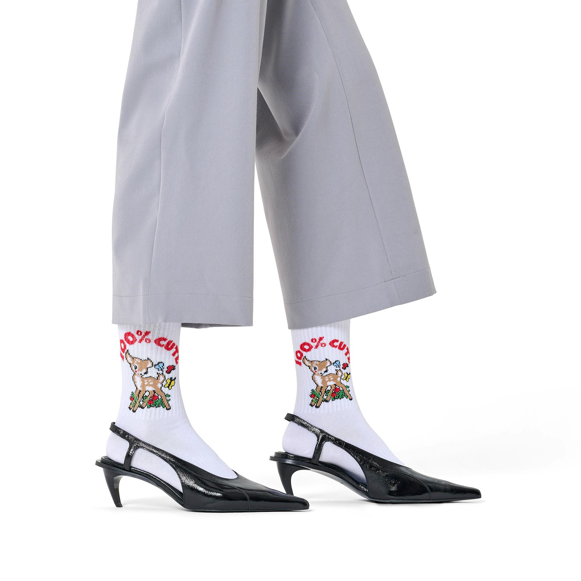 Happy Socks 100% Cute Sneaker Socken  