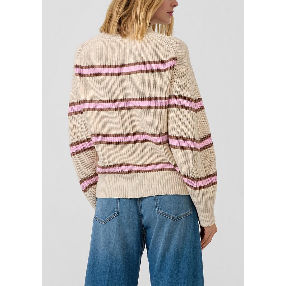 S. Oliver Red Label Pull en maille rayé  