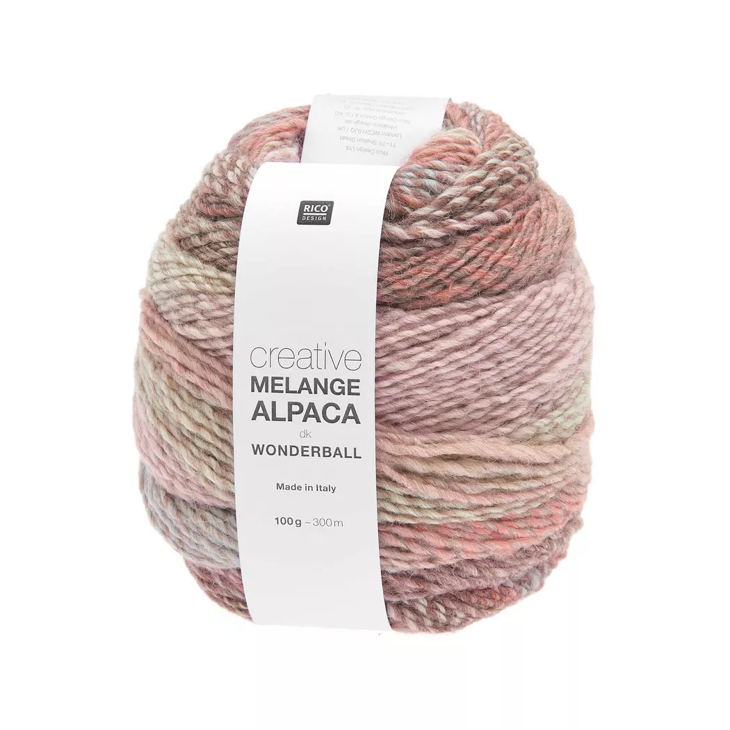 Rico Design Creative Melange Alpaca dk Wonderball Spring