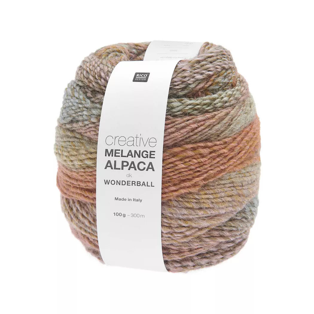 Rico Design Creative Melange Alpaca dk Wonderball Summer
