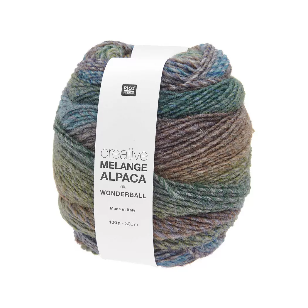 Rico Design Creative Melange Alpaca dk Wonderball Winter