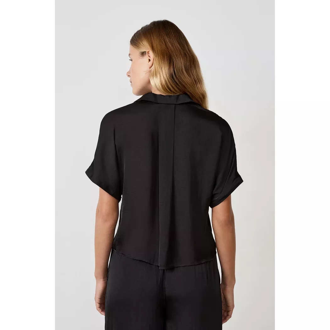 Etam - Pyjama Oberteil, für Damen, Schwarz, Größe XL