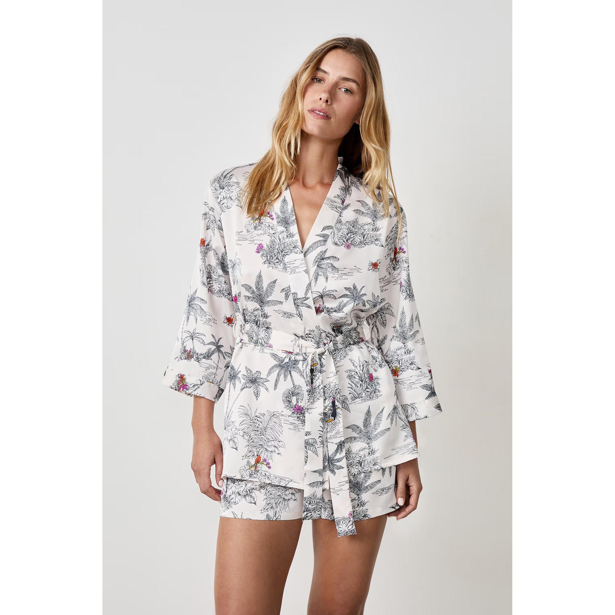 Etam Robe de chambre imprimée  