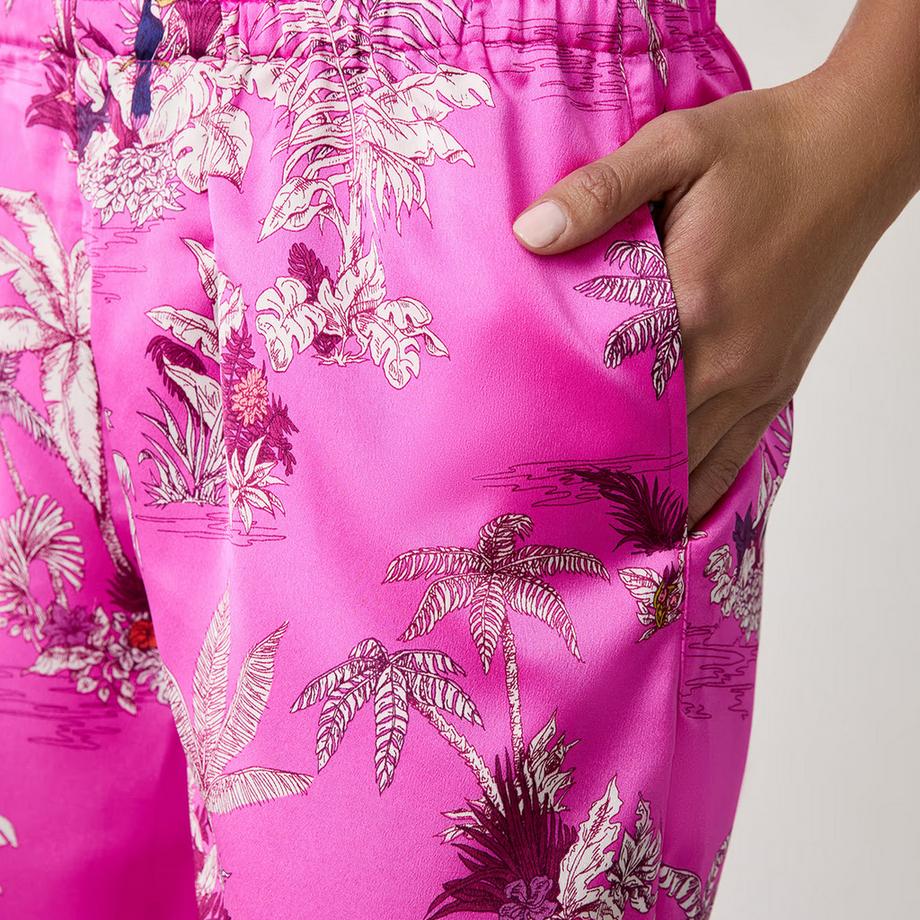 Etam Satin Pyjamahose  