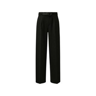 S. Oliver Red Label Schwarze Gürtel Regular Fit Hose  