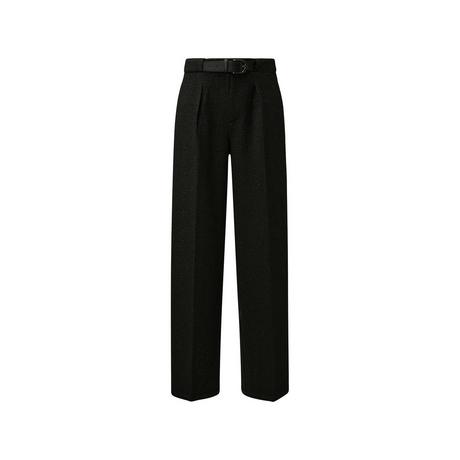 S. Oliver Red Label Schwarze Gürtel Regular Fit Hose  