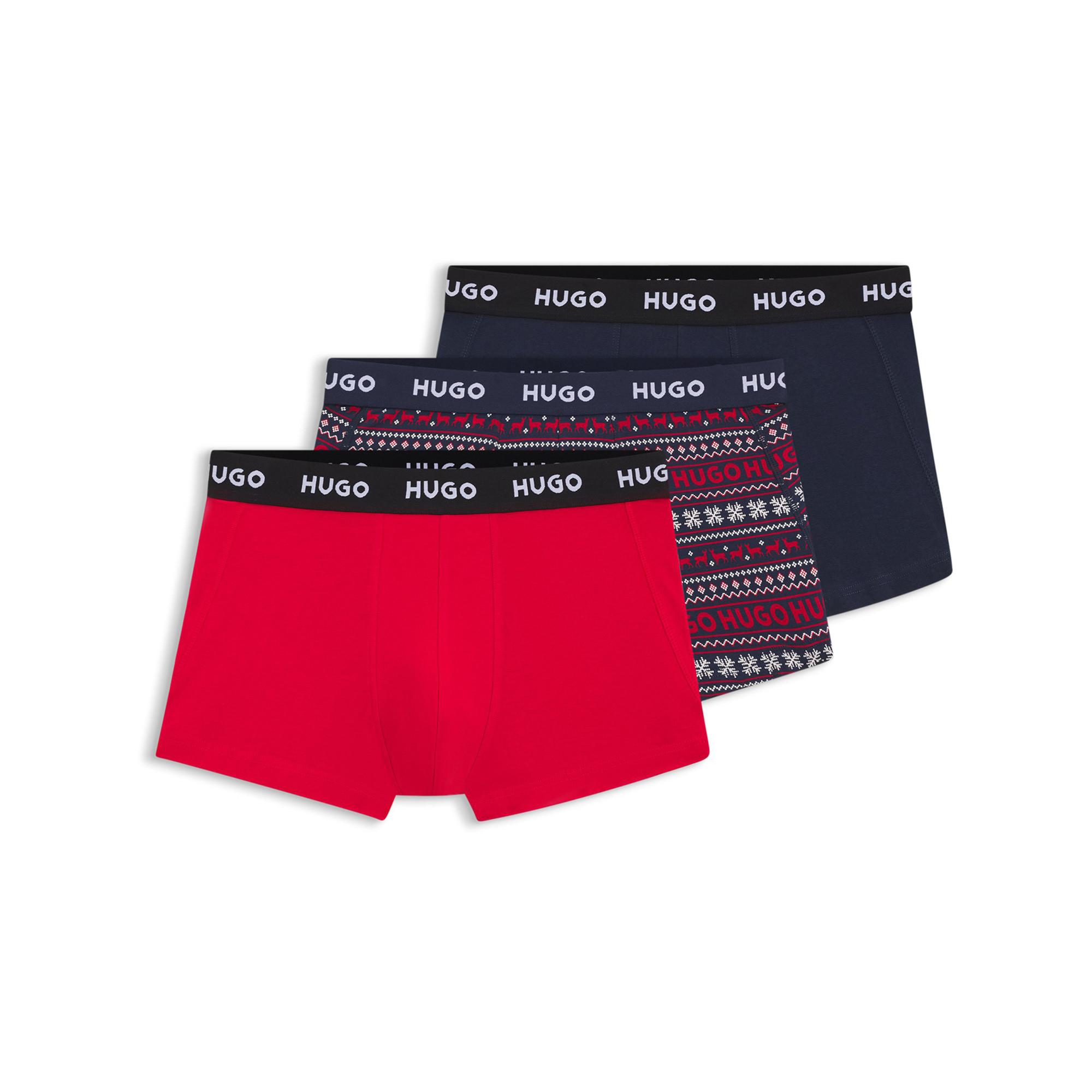 HUGO TRUNK TRIPLET DESIGN Boxershorts Triopack  