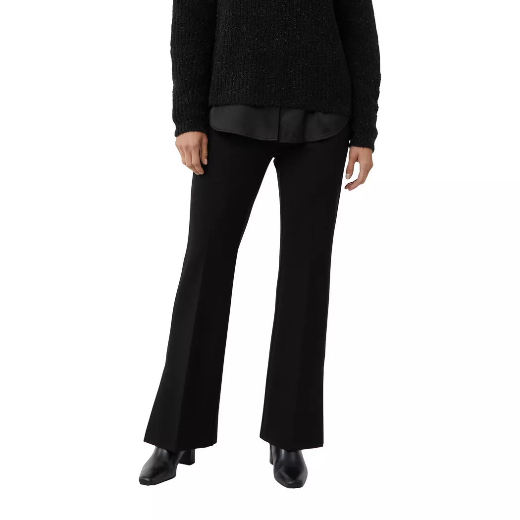 Comma - Hose, für Damen, Black, Größe 36-REG