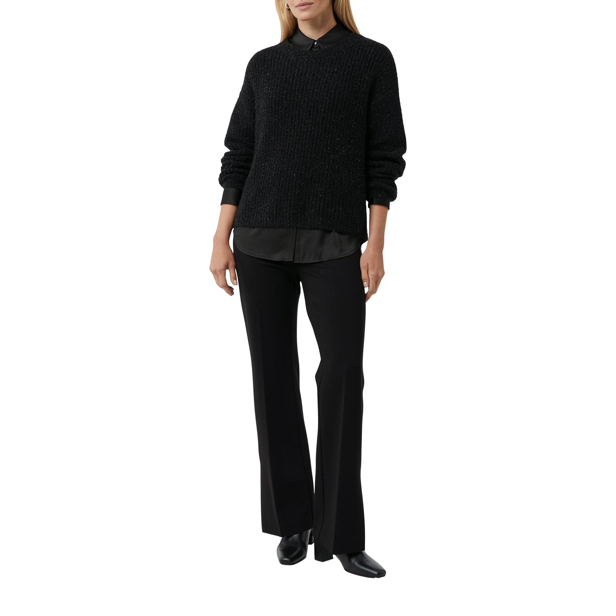 Comma Ausgestellte Hose Regular Fit  