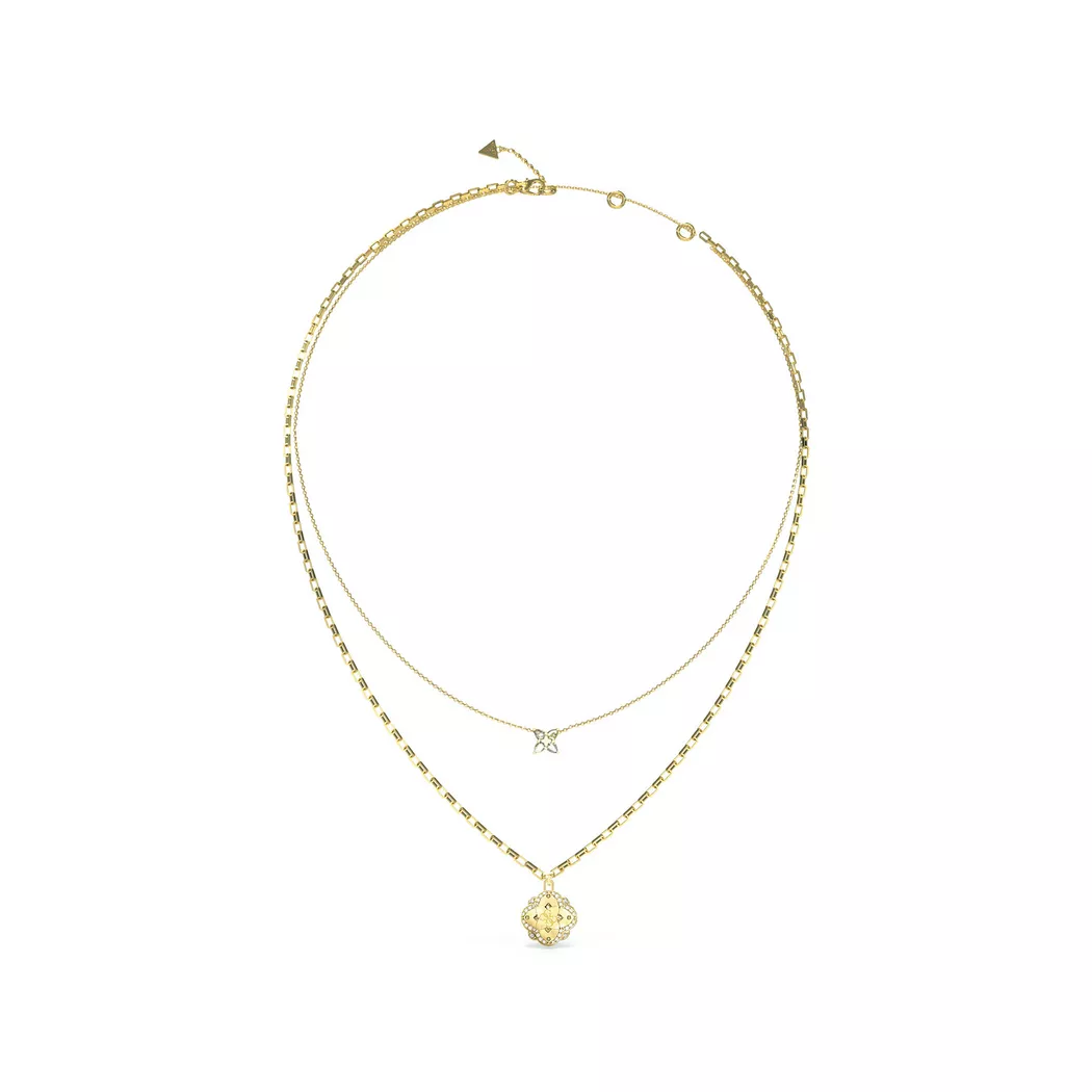 Guess - Halskette, Wild Flower, 40.5CM, Gold