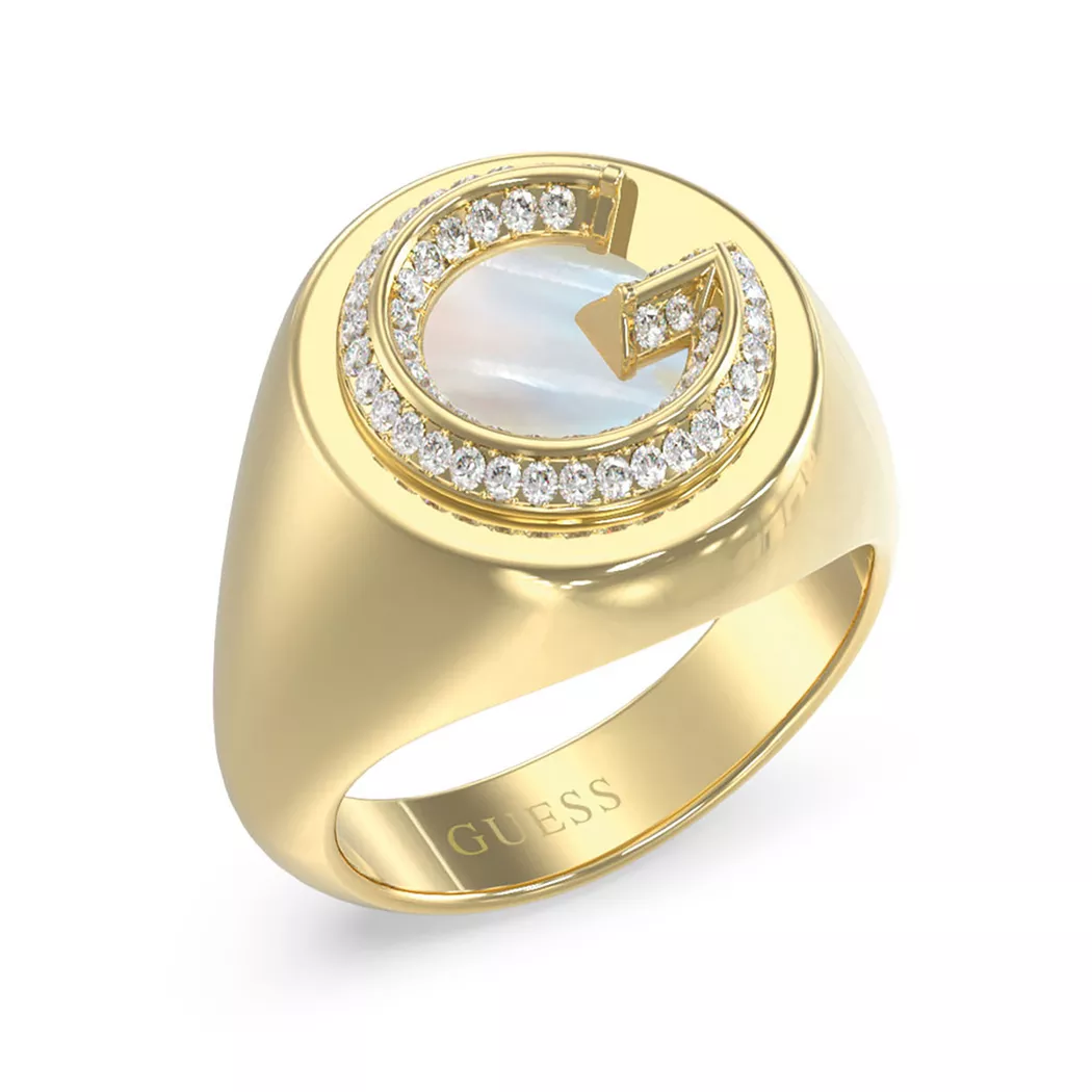 Guess - Ring, G Crystal, 56, Silber
