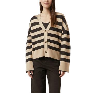 Veste longue en tricot, manches longues