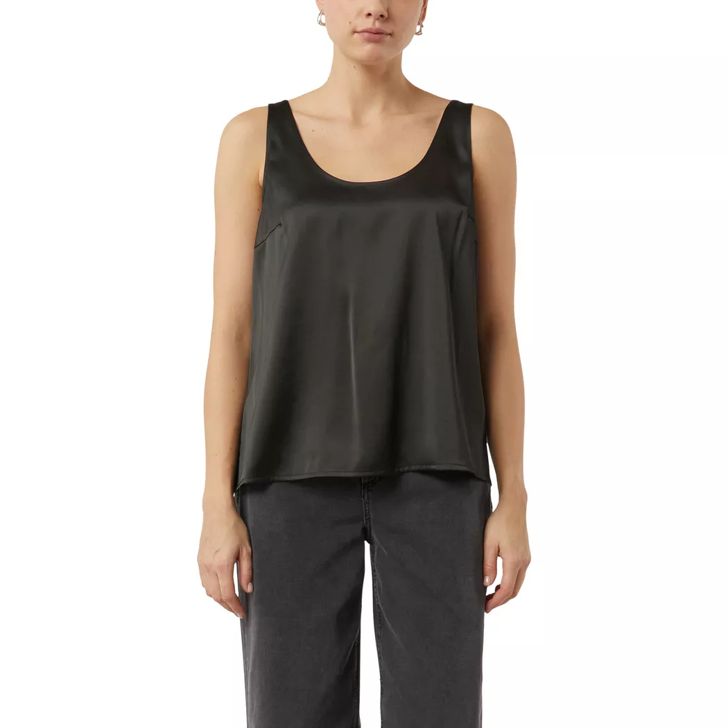 Comma - Bluse, für Damen, Black, Größe 42