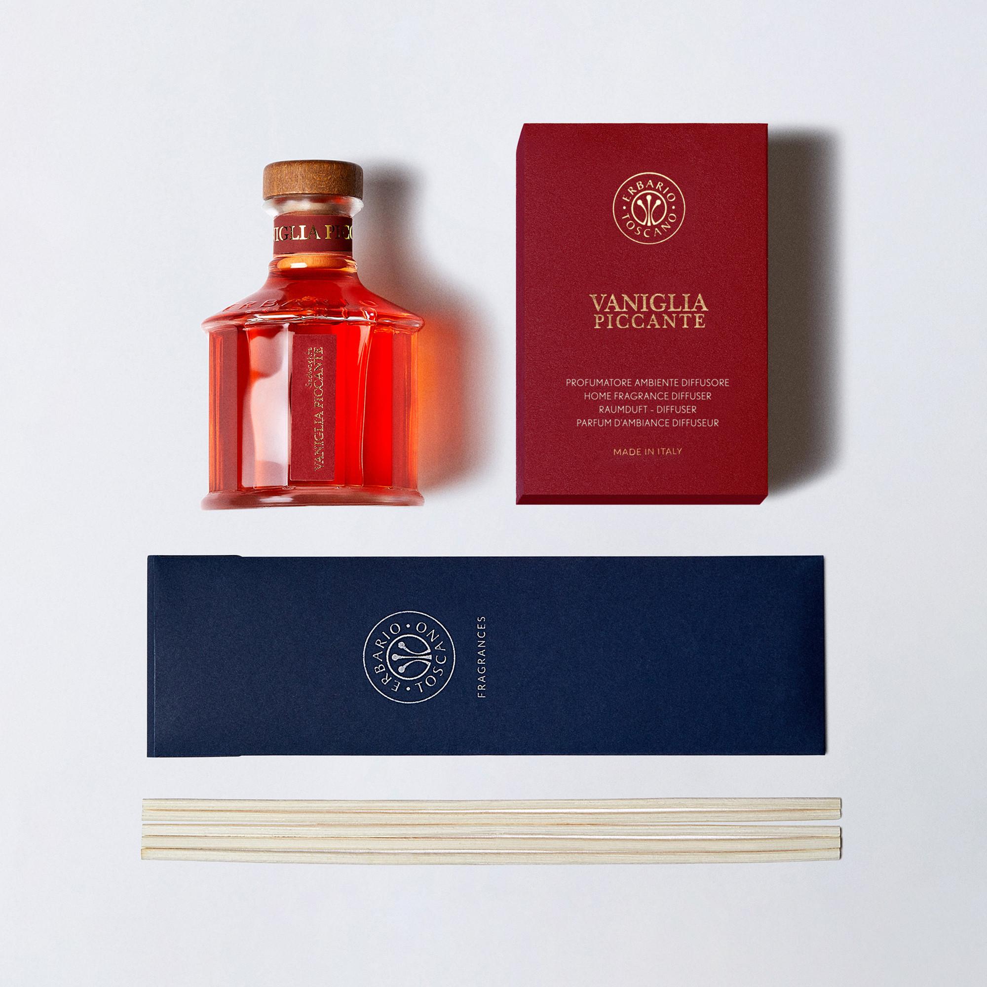 Erbario Toscana Diffuseur d'arômes Vaniglia Piccante 