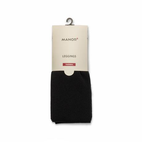 Manor Woman Gerippte Thermo Leggings  