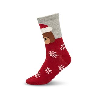 Manor Woman Christmas Multipack Santa Bear 5P Chaussettes  