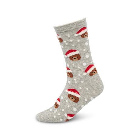 Manor Woman Santa Bear Chaussettes de Noël  