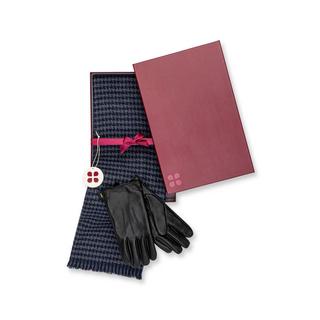 Manor Man Geschenk Set Schal und Handschuhe  