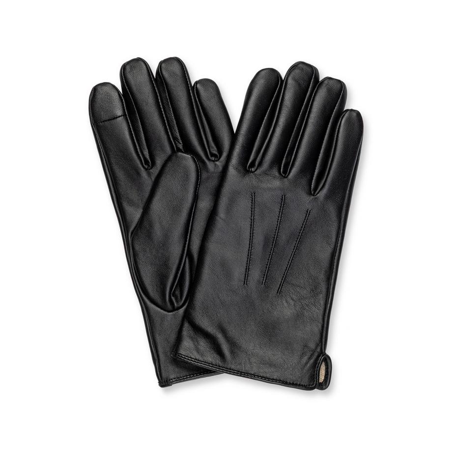 Manor Man Geschenk Set Schal und Handschuhe Hahnentritt  