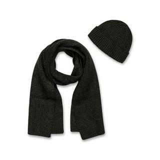 Manor Man Set Regalo Sciarpa e Berretto a Costine  