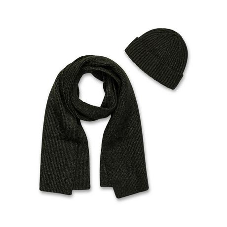 Manor Man Set Regalo Sciarpa e Berretto a Costine  