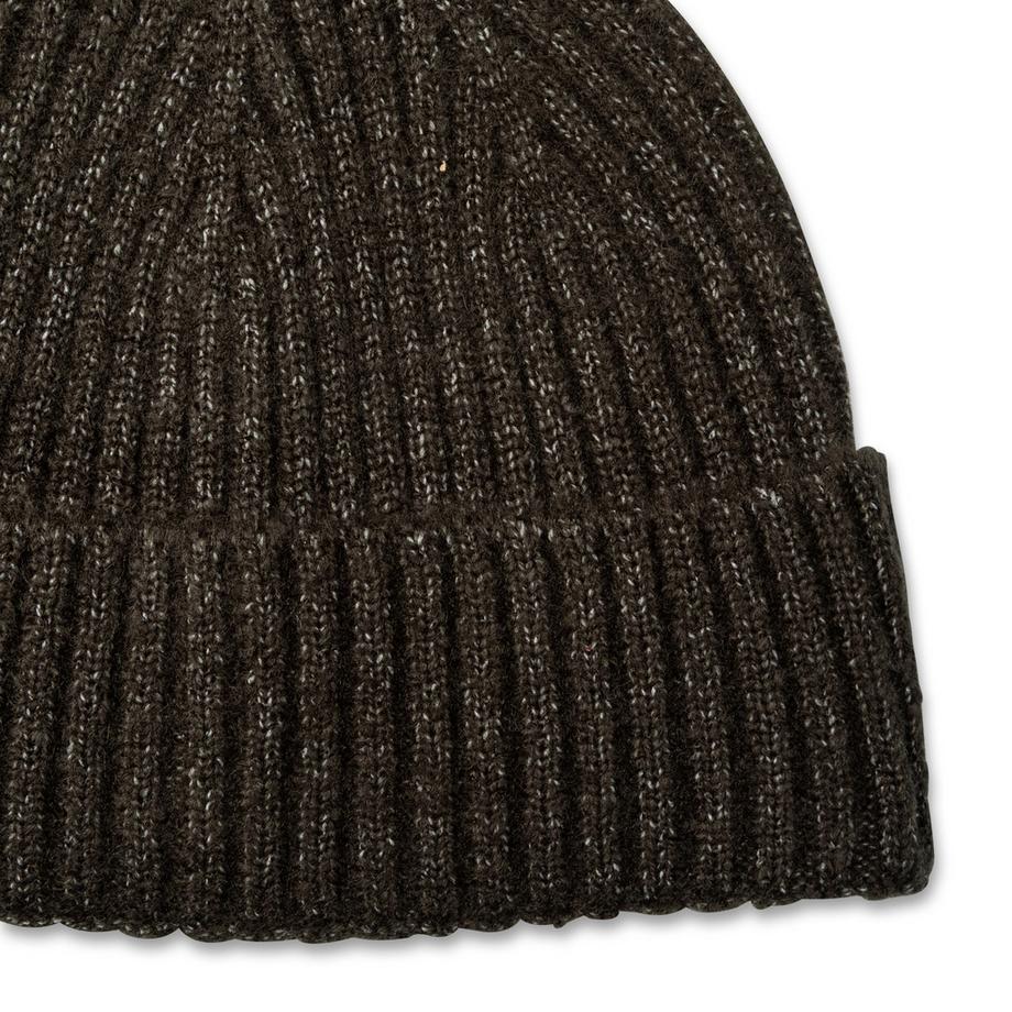 Manor Man Geripptes Schal und Beanie Geschenk Set  