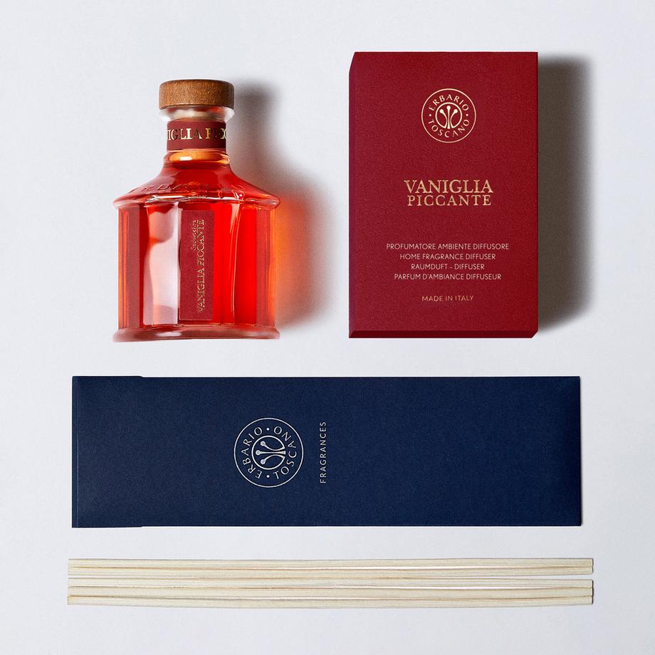 Erbario Toscana Diffuseur d'arômes Vaniglia Piccante 