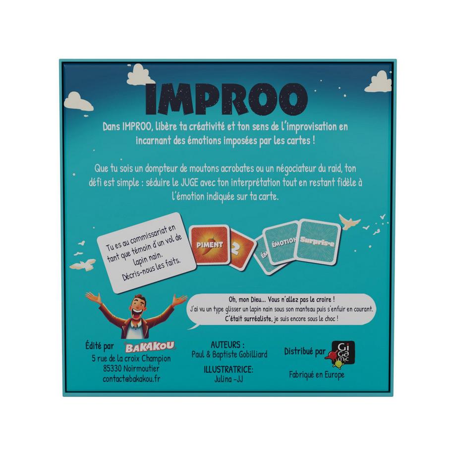 Gigamic  Improo, français 