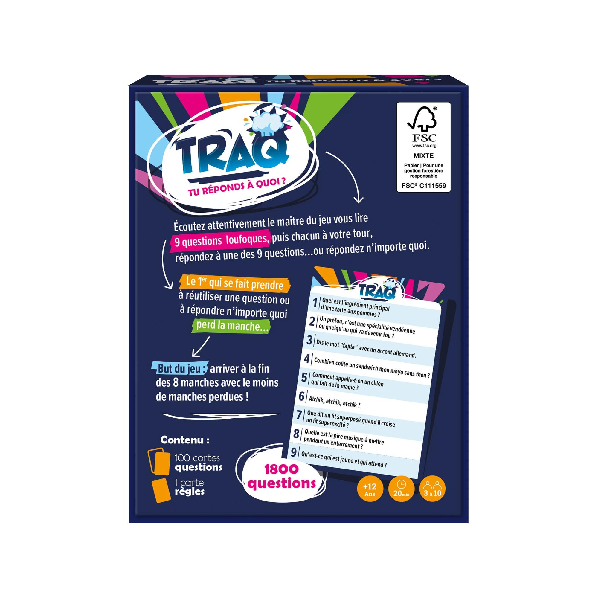 Gigamic  TRAQ - Tu réponds à quoi? französisch 