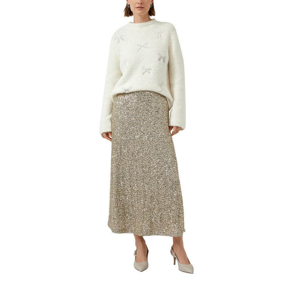 S. Oliver Black Label Jupe Midi Paillettes  