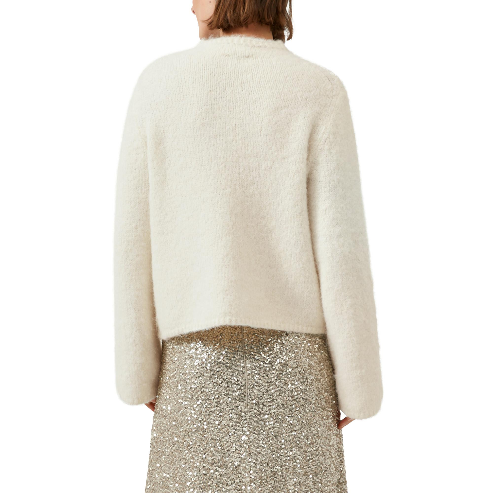 S. Oliver Black Label Pull en maille avec broderie nœud  