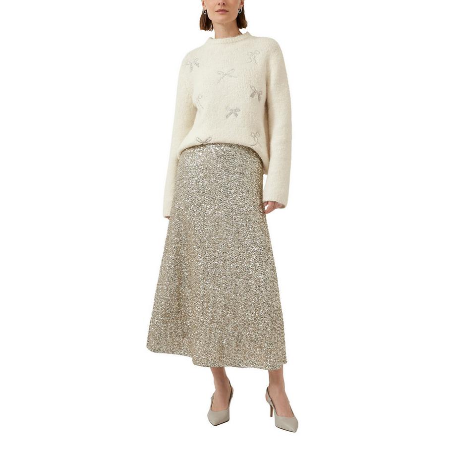 S. Oliver Black Label Pull en maille avec broderie nœud  